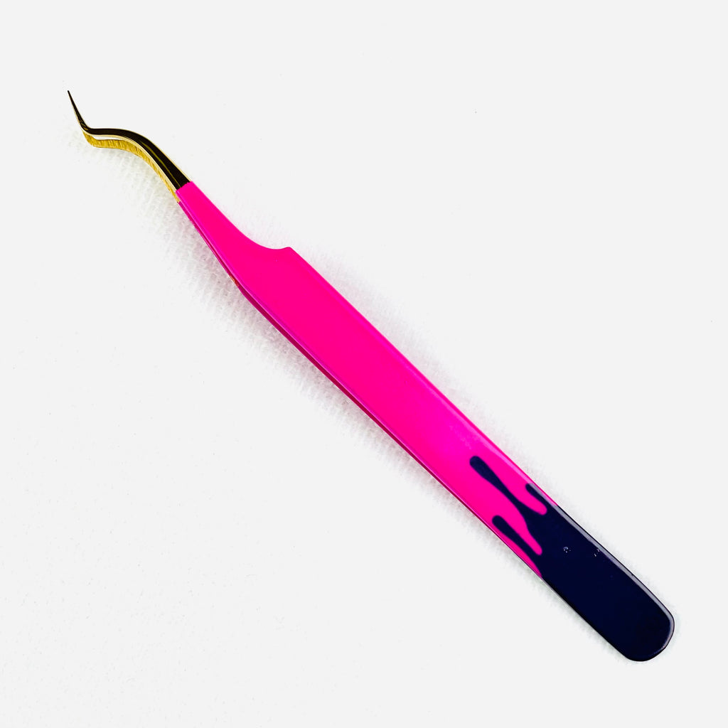 Black Pink Tweezer