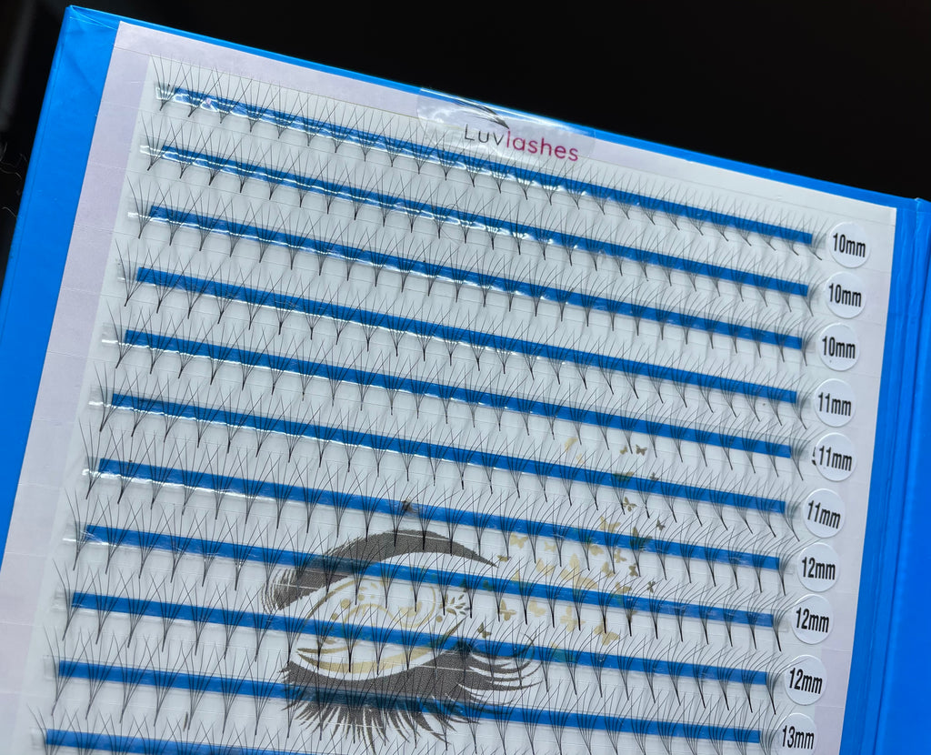 L+ Curl BOOK Lashes - Mixed 10mm-15mm